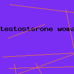 testosterone woman